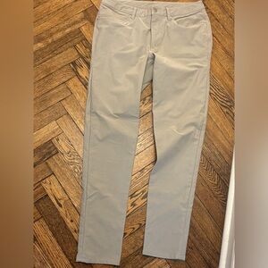 Men's Lululemon ABC slim fit pants - grey